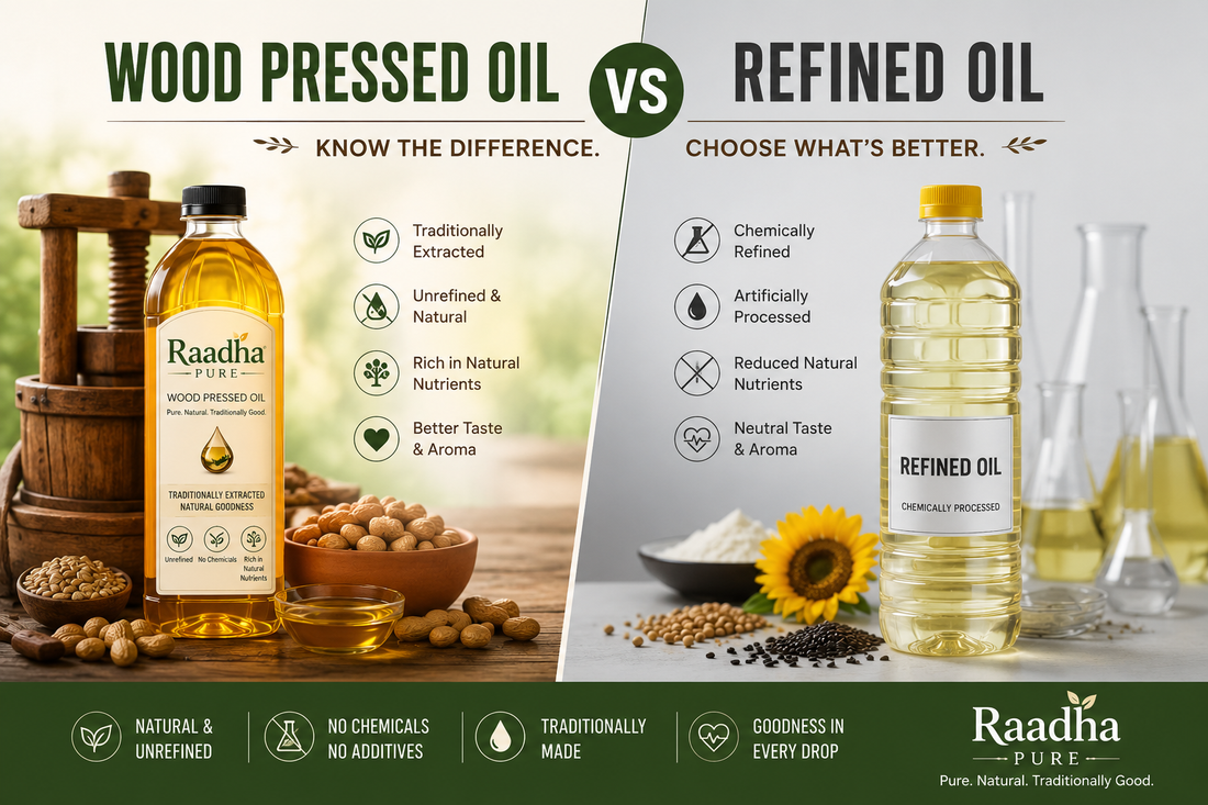 Wood Pressed Oil Vs Refined Oil