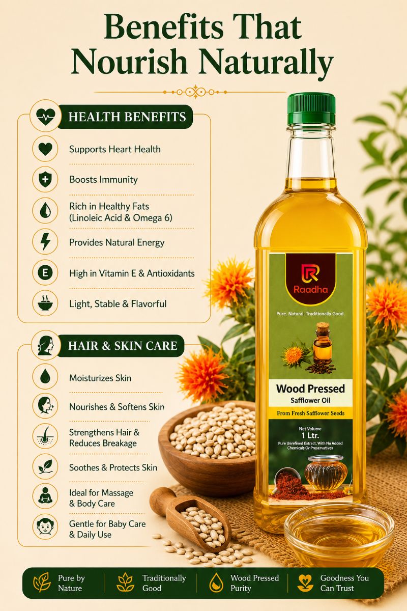 BenefitsSafflowerOil